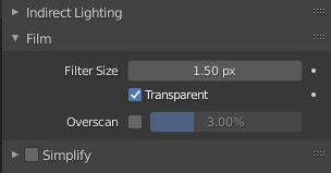 blender transparent background