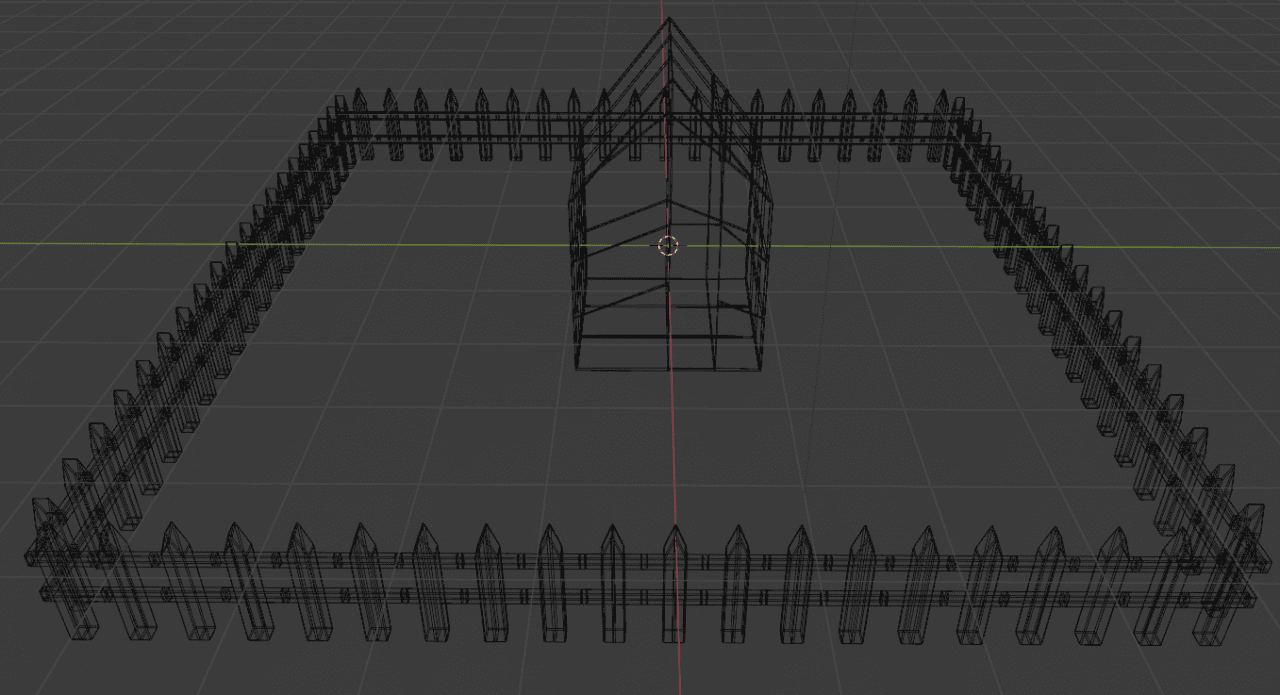 blender wireframe shading