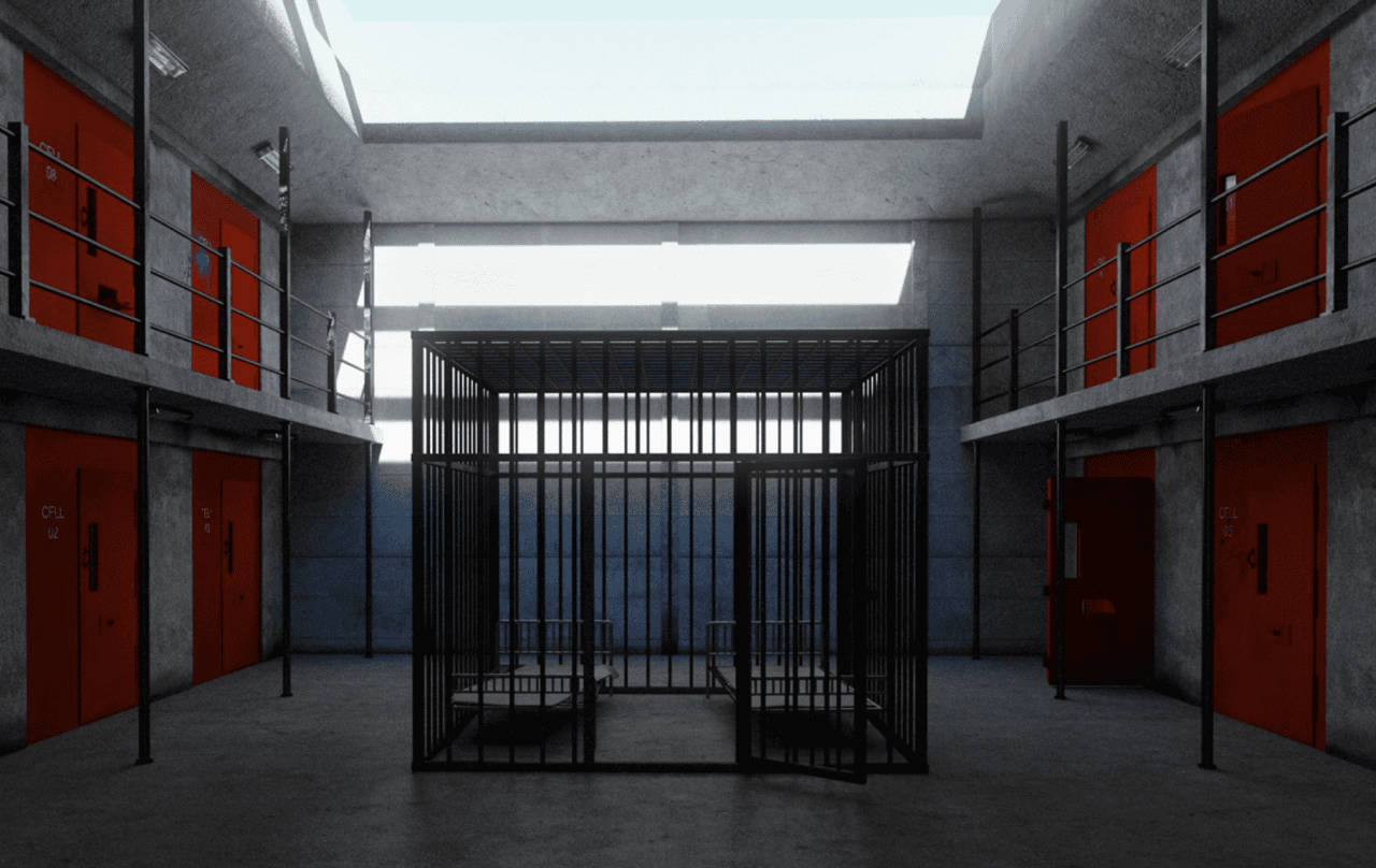 cell block b 3d model