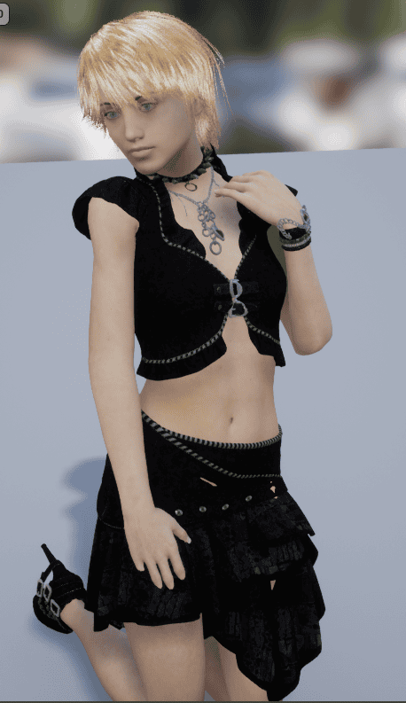 character edited ue4