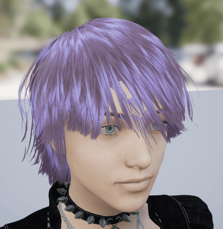 character with new material