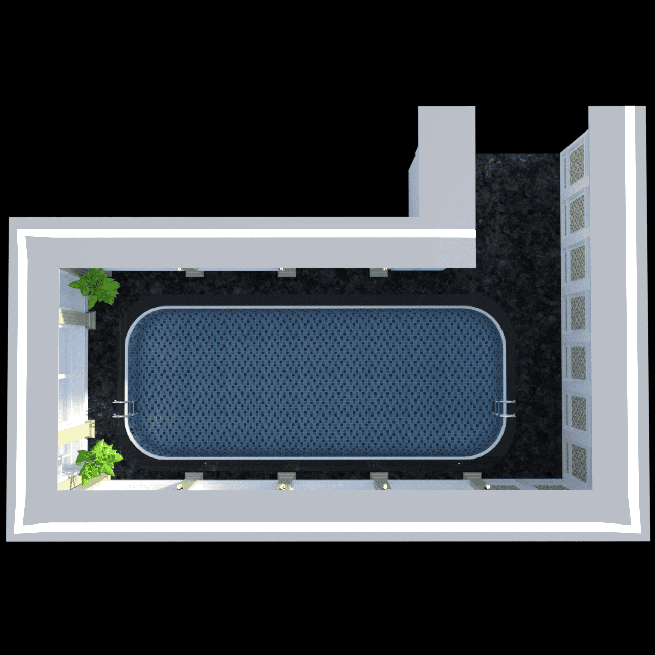 Top view of this 3d model