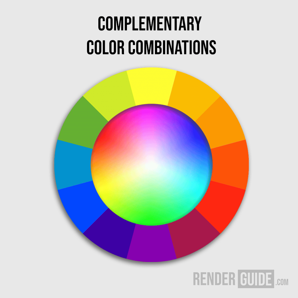 color guide complementary artificial lighting scene environment