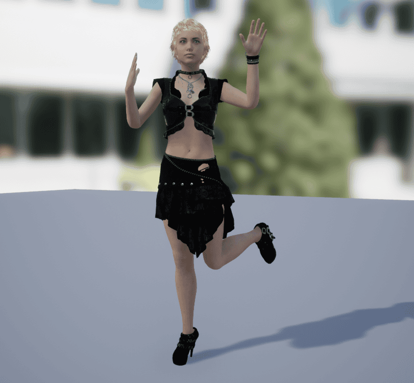 custom pose i did for my character