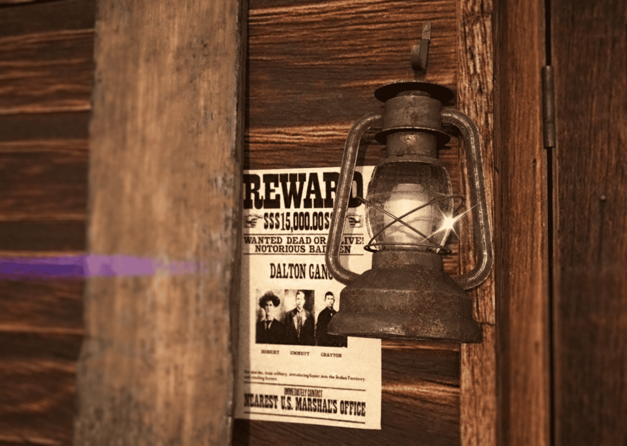 daz 3d glare effect wild west