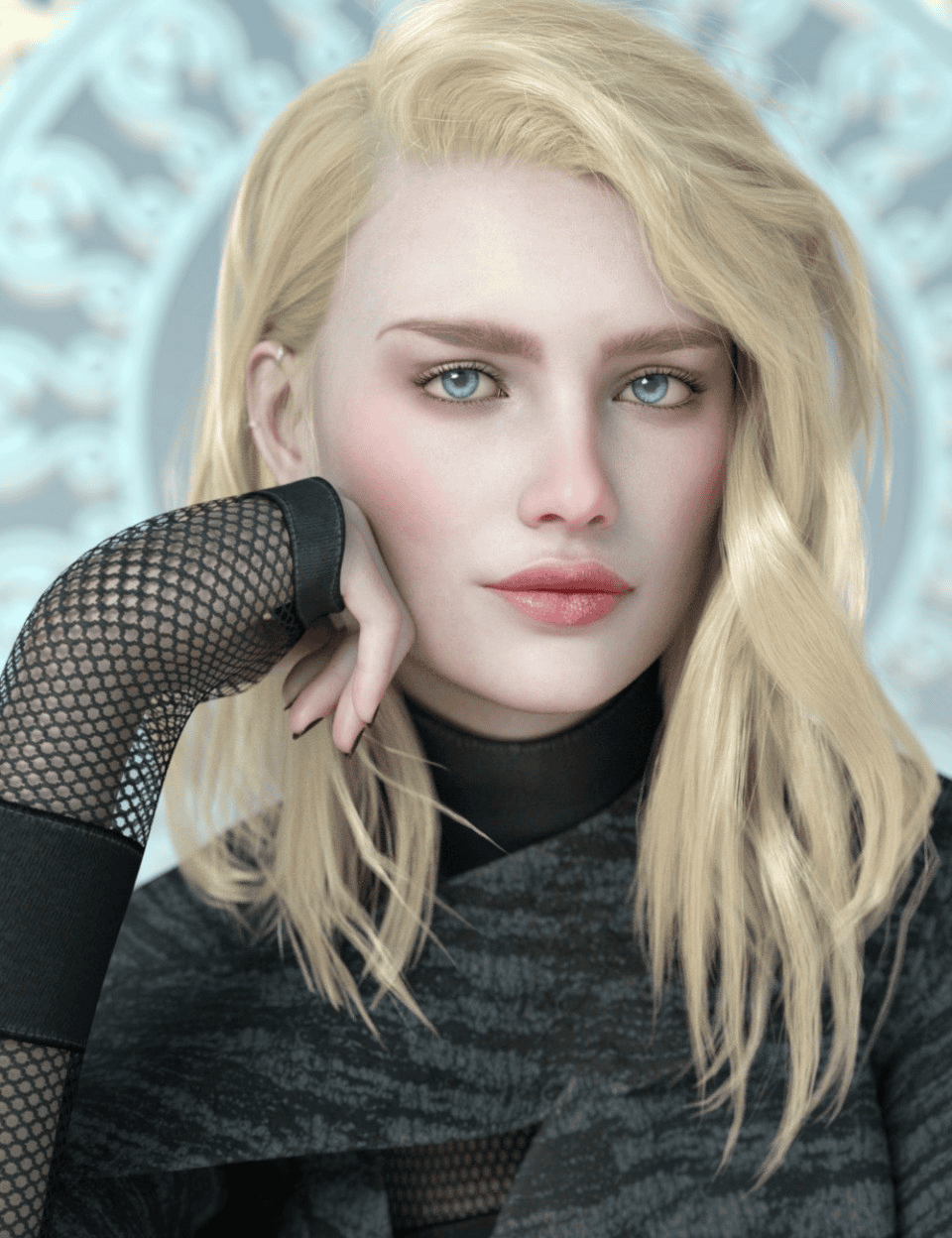 daz 3d rose hd genesis 8 female character