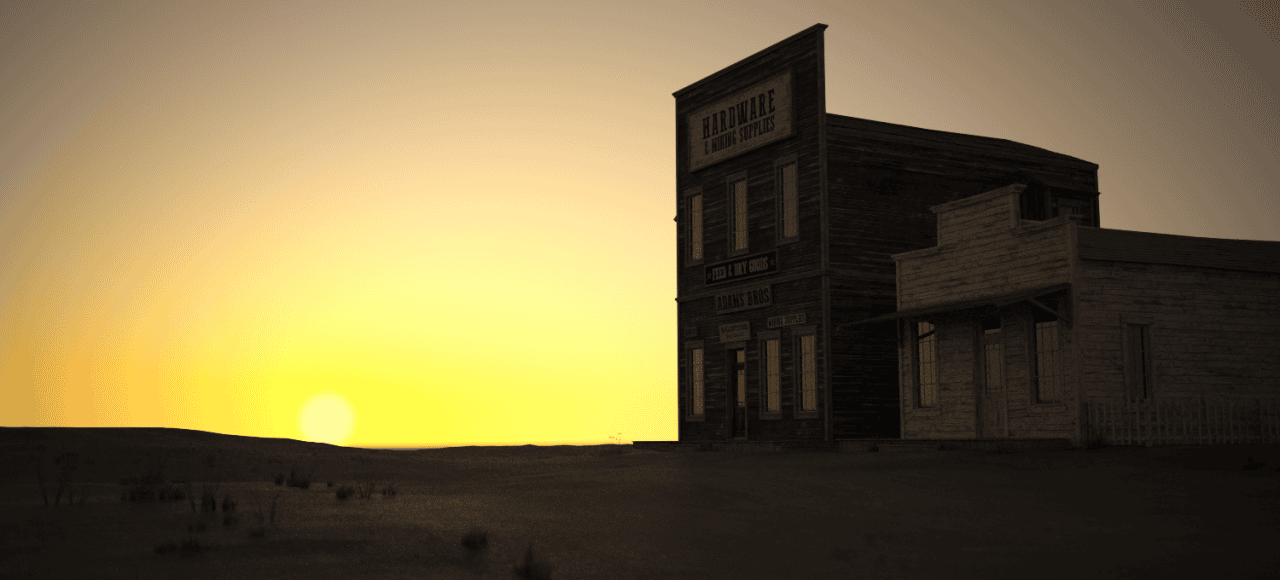 daz 3d street wild west prop default