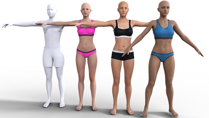 daz3d genesis all 4 generations