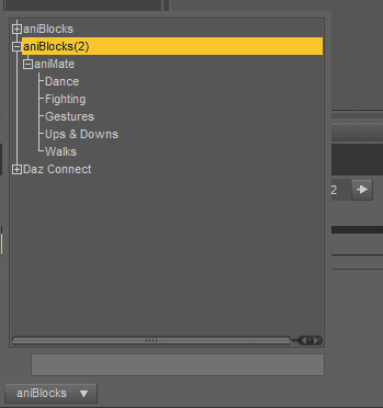 daz aniblocks animations