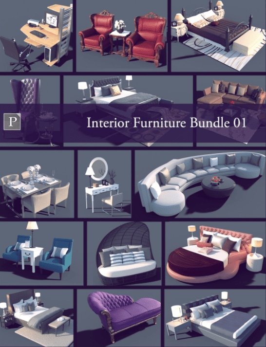 daz furniture bundle
