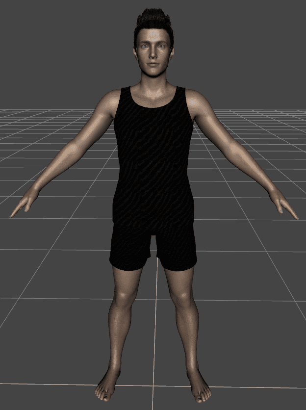 daz genesis male with hair