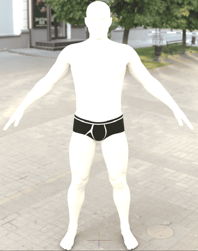 daz geometry shell rendered