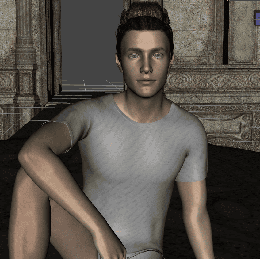 daz hide character faster renders