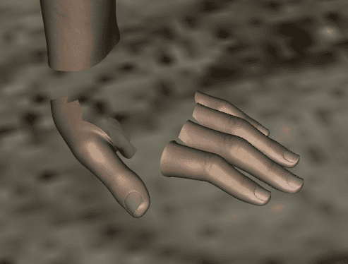 daz hide whole character