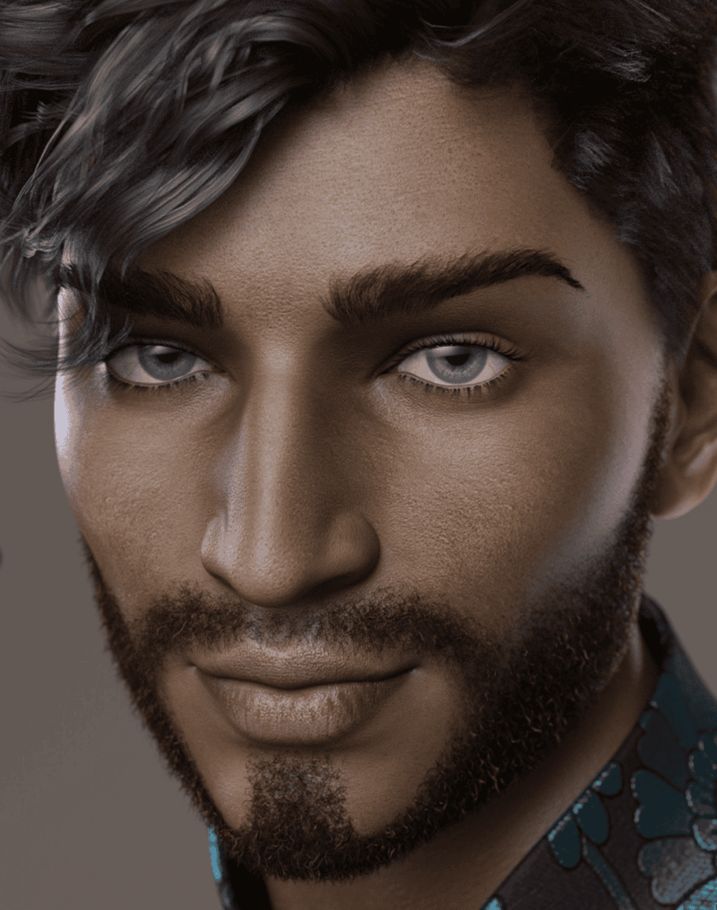 daz indian arji male 3d model