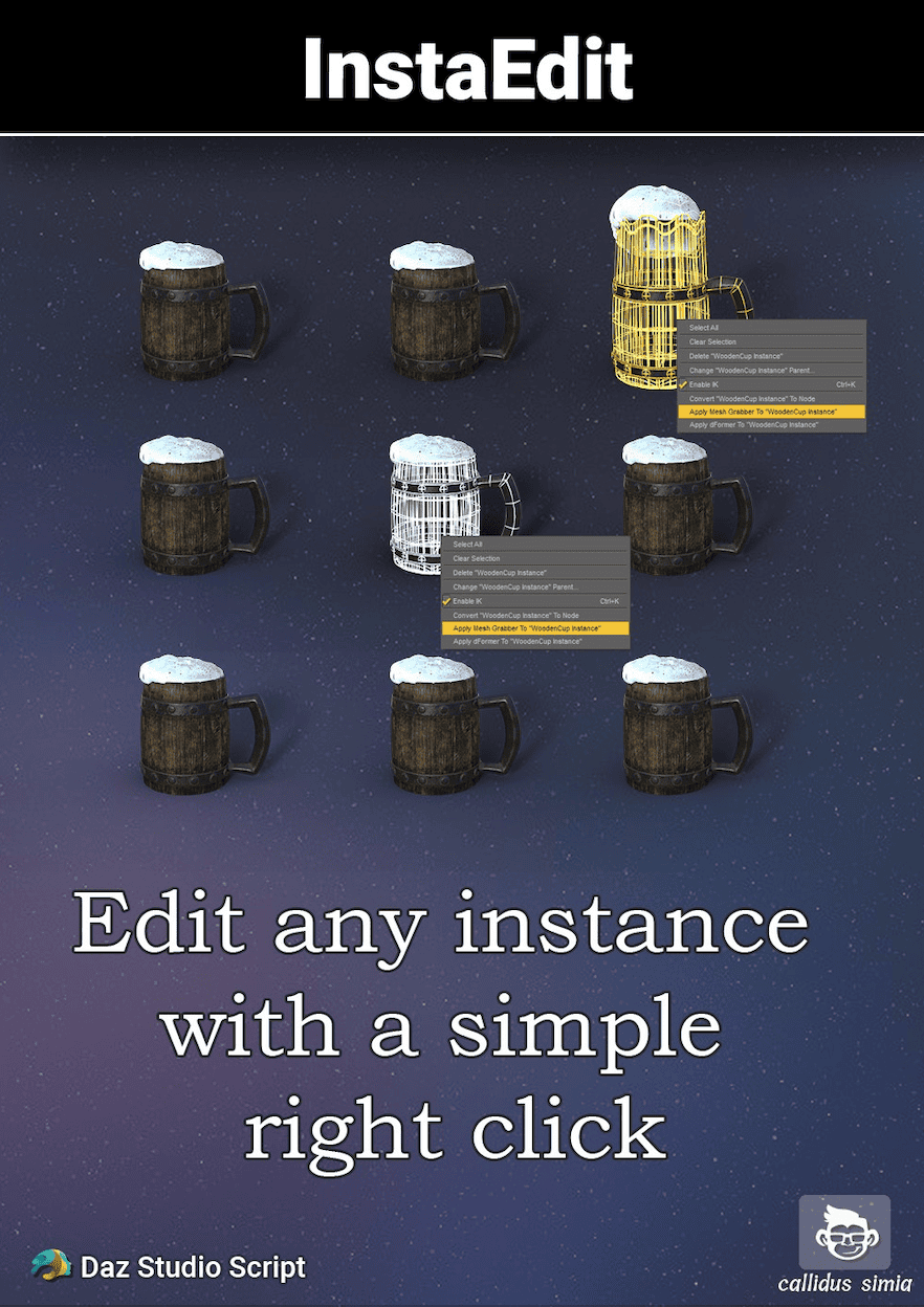 daz instaedit tool