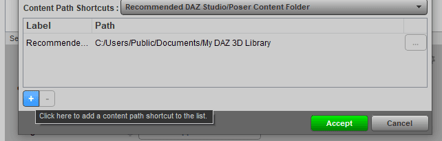daz install manager add additional content directory