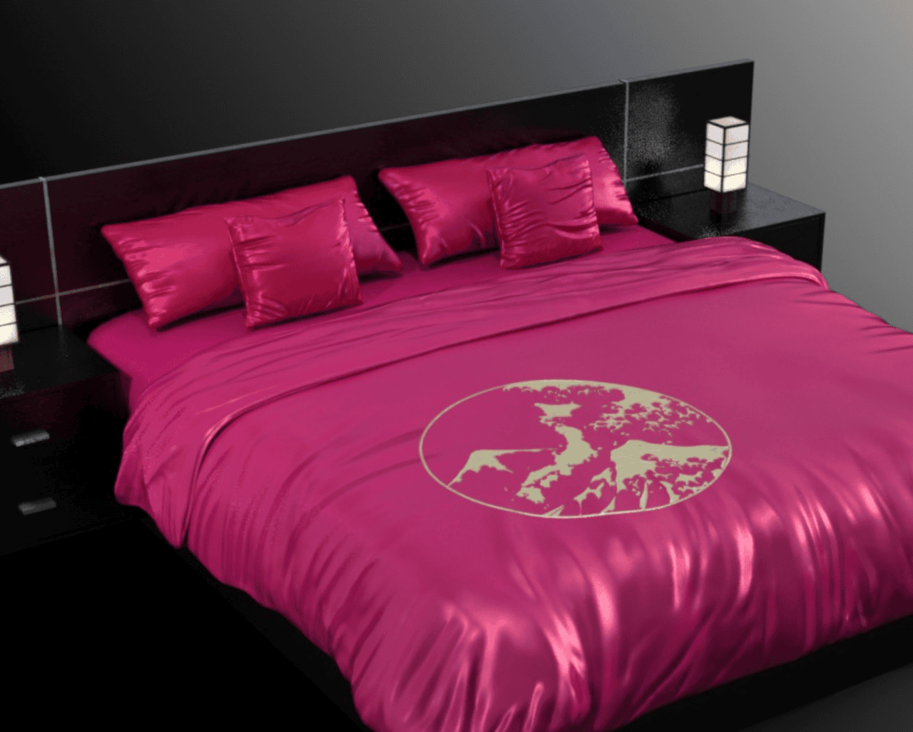 daz japanese bed mount fuji