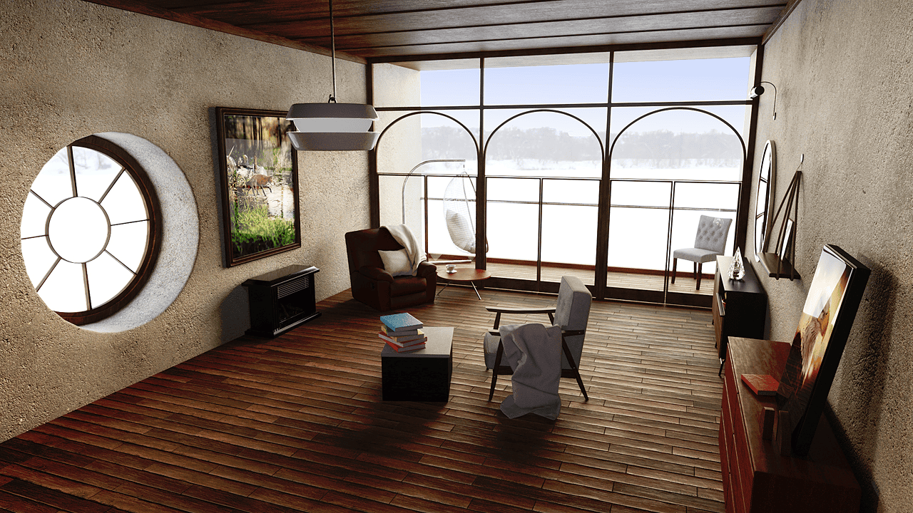 daz living room feng