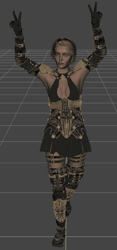 daz mirror pose exclude parts