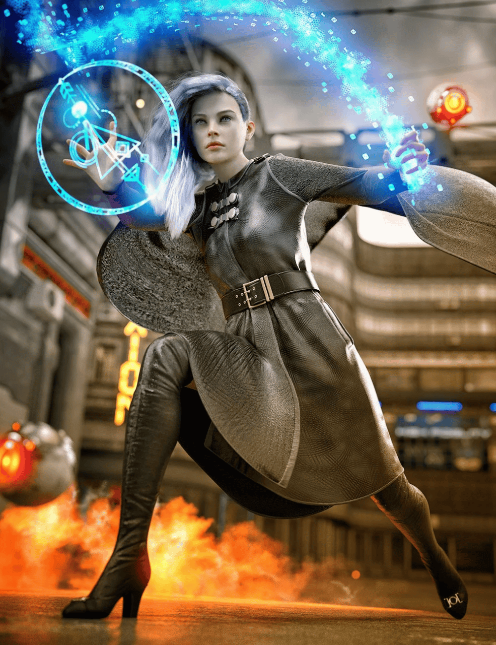 daz3d product moriah the conjurer