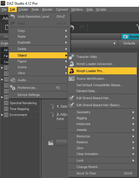daz morph loader pro