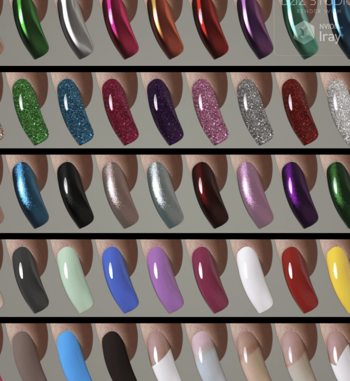 daz nail system genesis 3 and 8