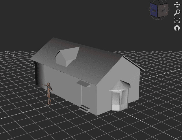 daz obj import model viewport scale