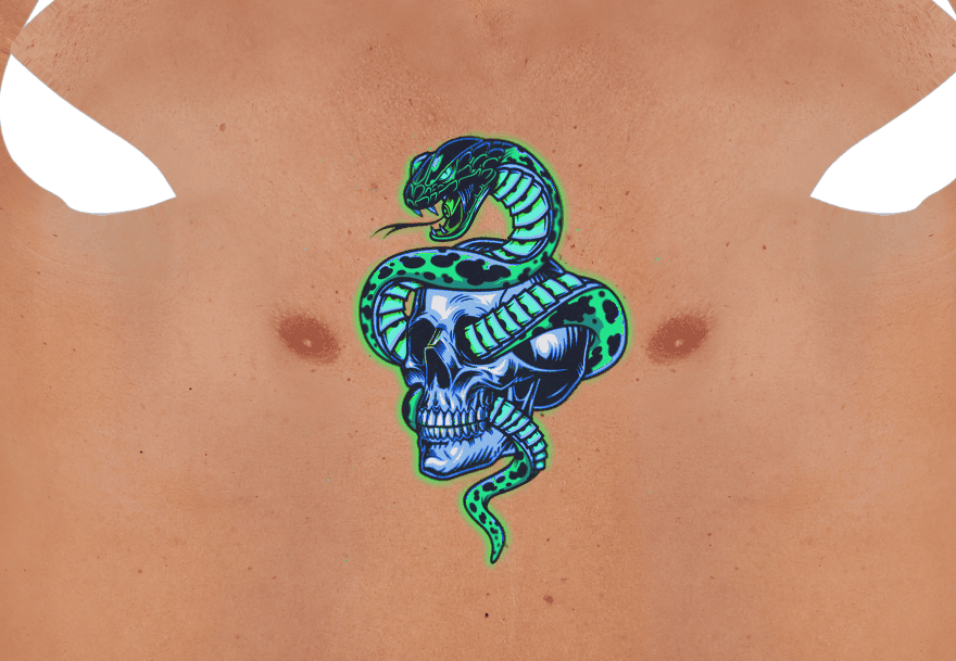 daz photohop uv tattoo hue aturation tattoo design