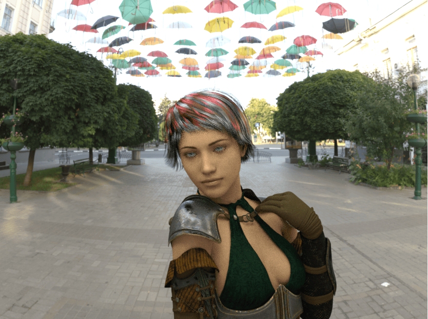 daz portrait low focal length