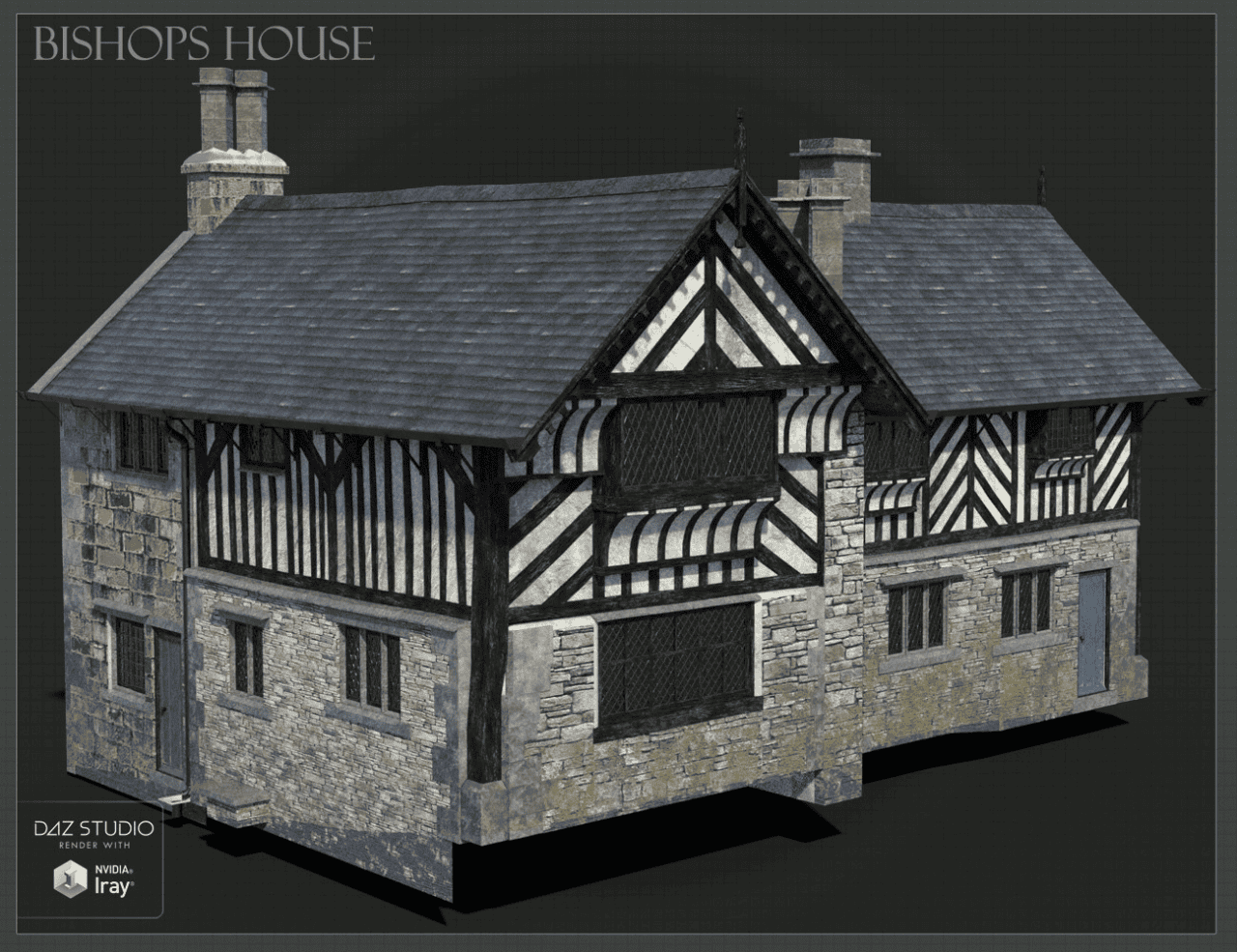 daz product marketplace house model