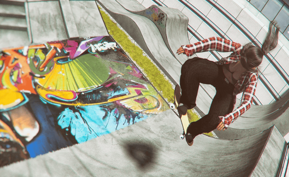 daz product urban skateboard prop