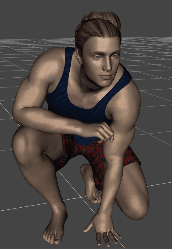 daz save character with clothes and hair