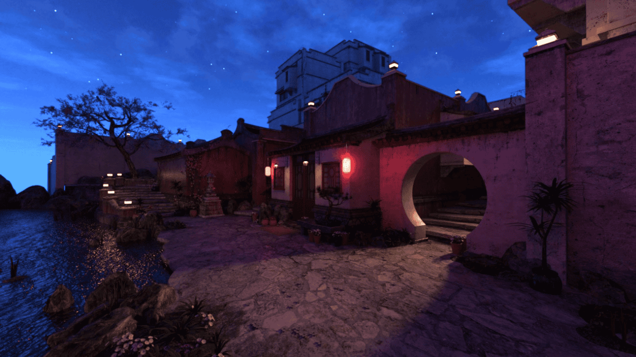 daz streets of asia by night