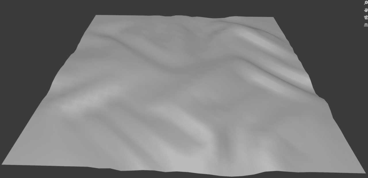 cloth brush expand deformation in blender