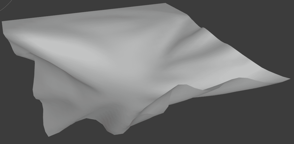 cloth brush push deformation