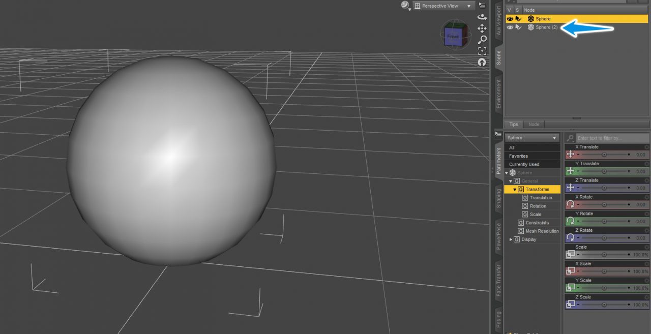 daz studio duplicating objects