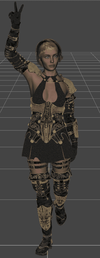 daz studio flip pose