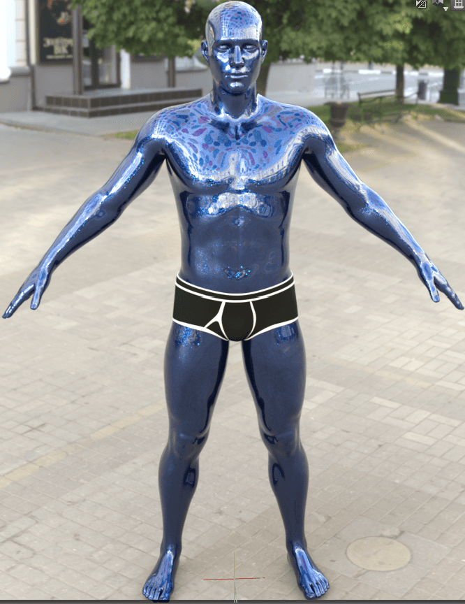 daz studio geometry shell material