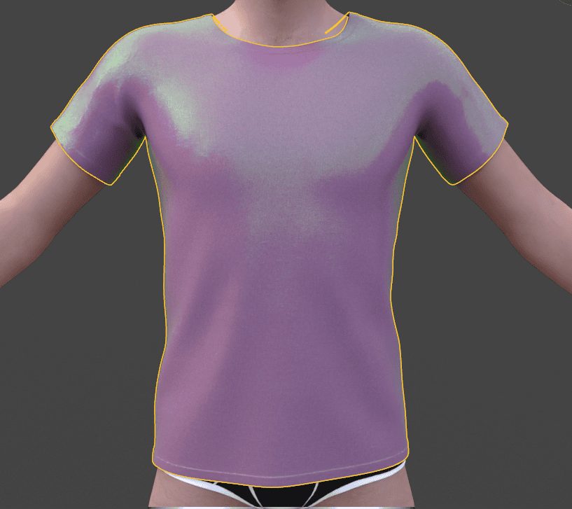 daz studio glossy color