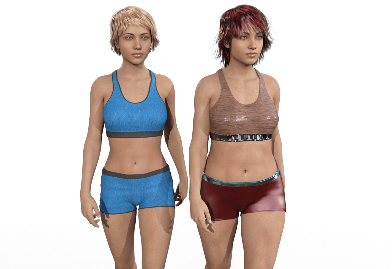 daz studio genesis figures with morphs