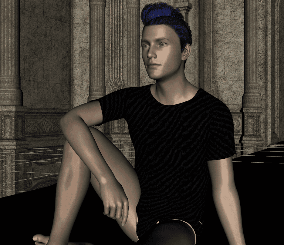 daz studio perspective view