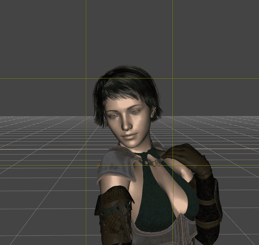 daz studio portrait frame
