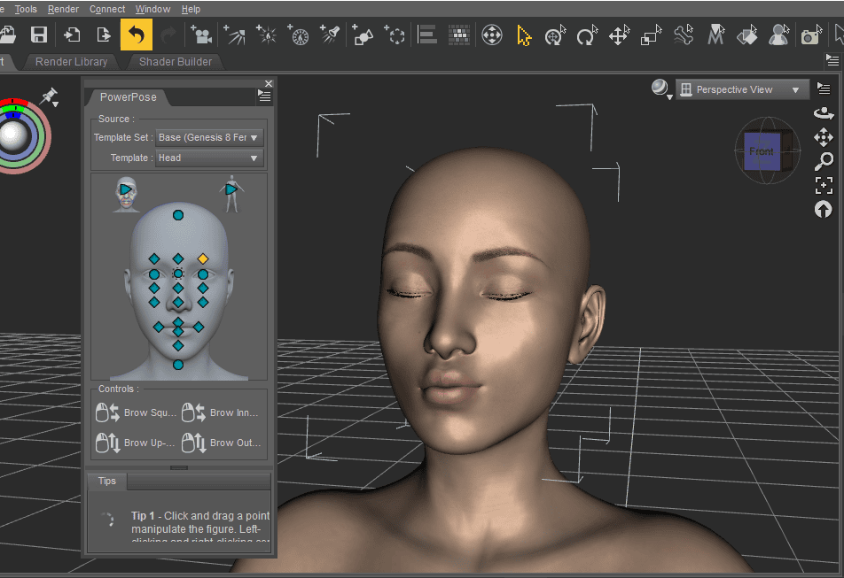 daz studio powerpose tool