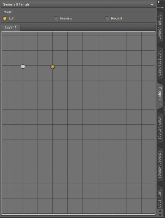 daz studio puppeteer second frame added