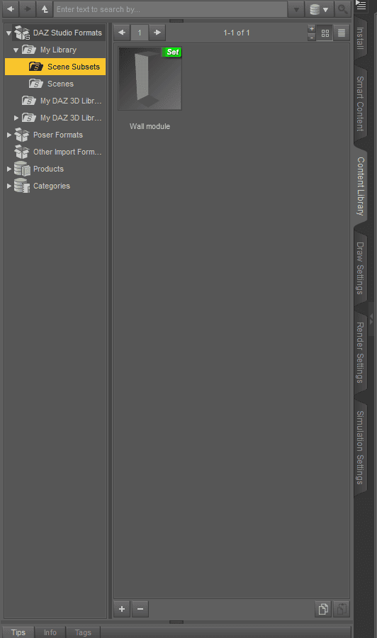 daz studio room save