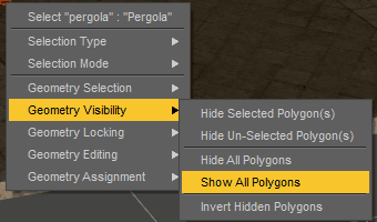 daz studio show all polygons