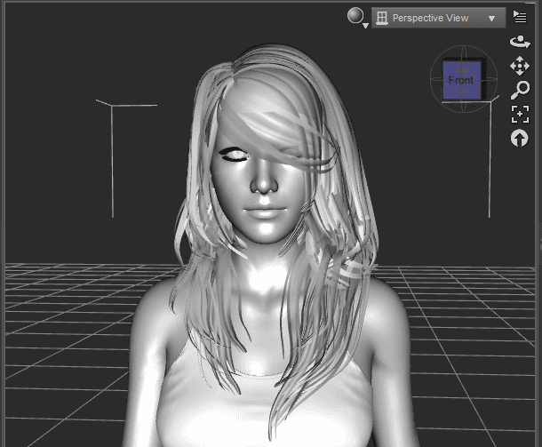 daz studio smooth shaded look of a figure