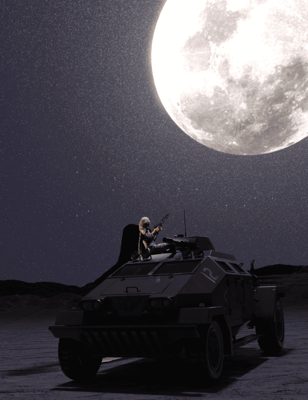 daz studio starry sky lights and hdri