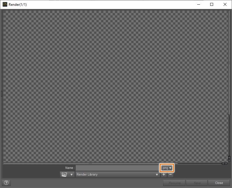 daz studio transparent file format png